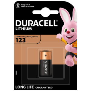 duracell cr123 battery pack