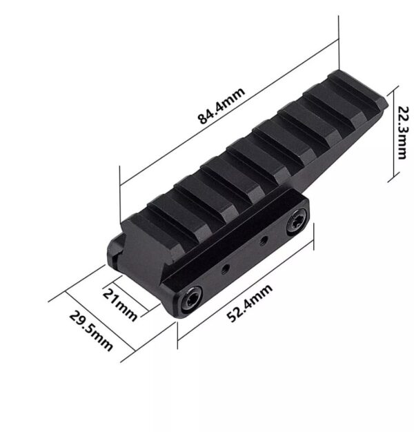 Unity Style Fast Optic Riser Mount - Image 3